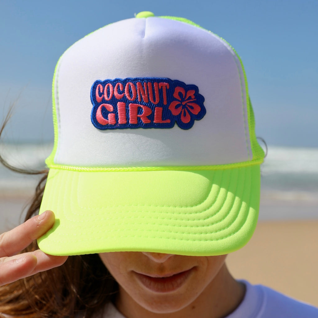 Coconut Girl Trucker Hat