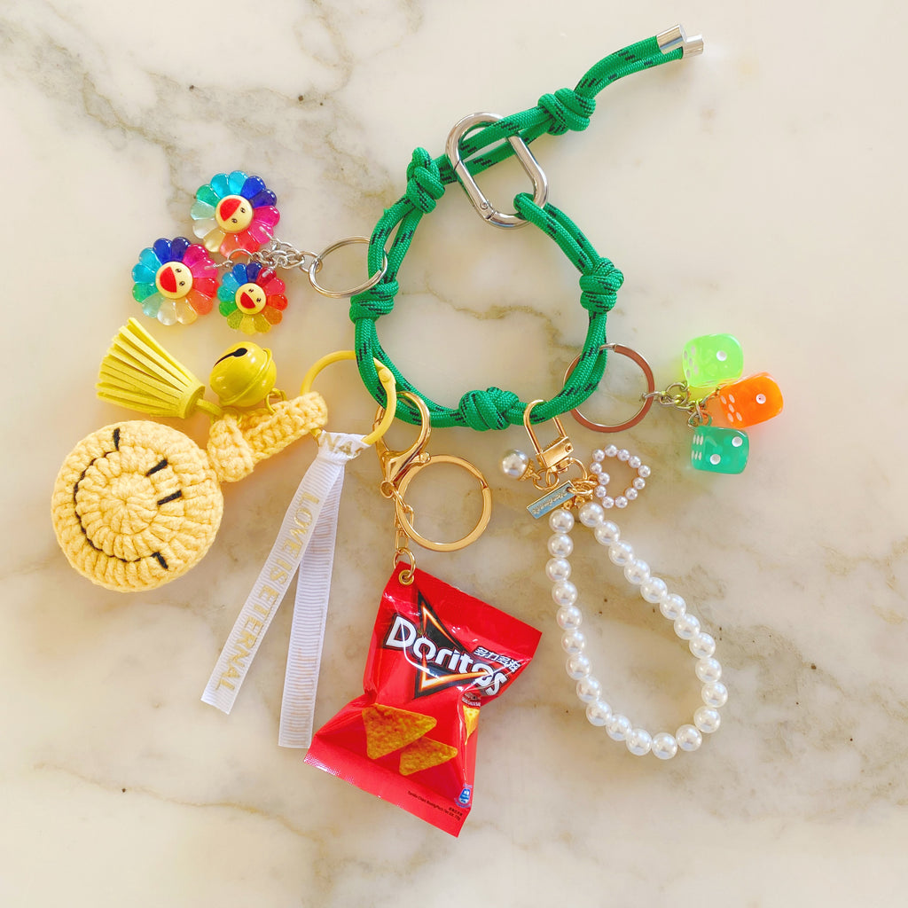 Green Korean Rope for Bag Charms * PRE-ORDER