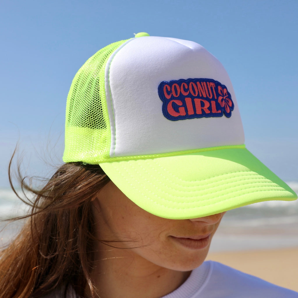 Coconut Girl Trucker Hat