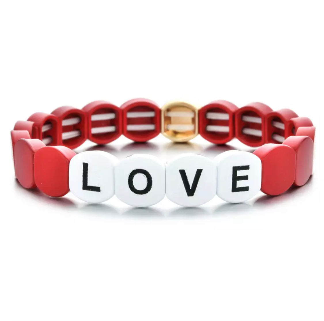 Red on sale love bracelet